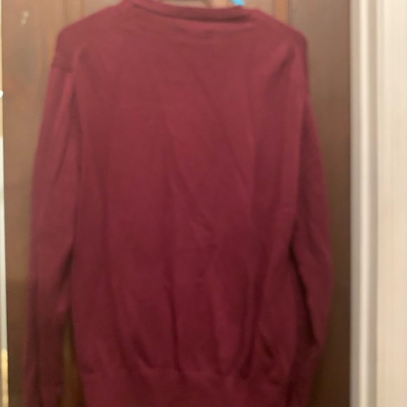 Men’s Small David Taylor Maroon Sweater - Picture 8 of 8